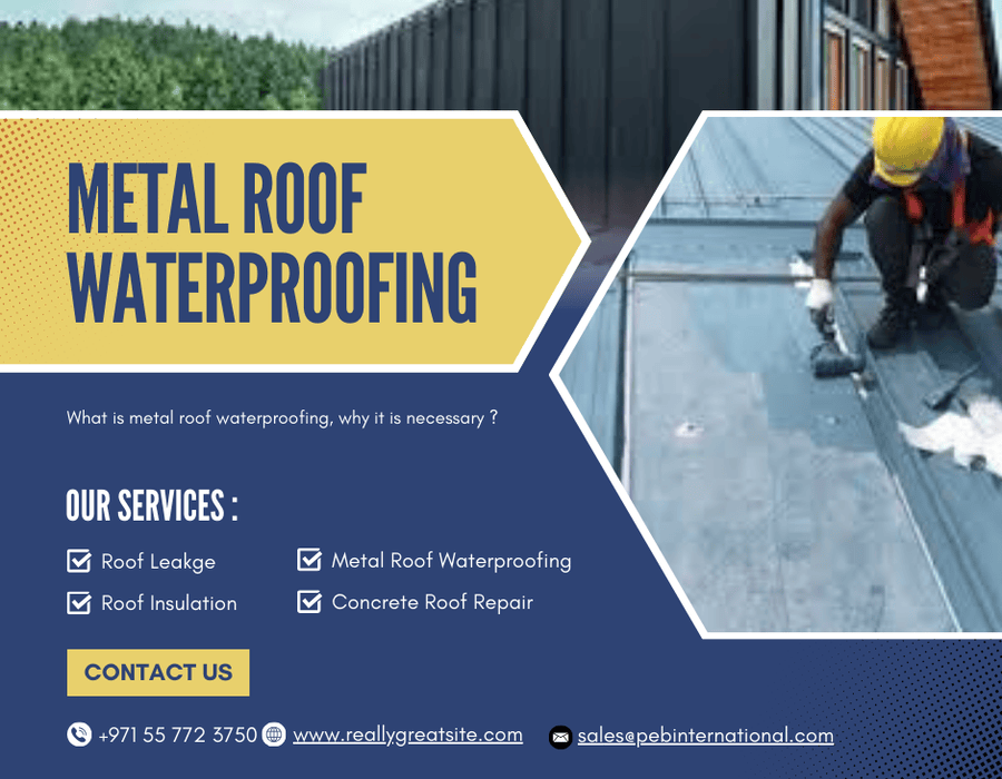 What is metal roof waterproofing