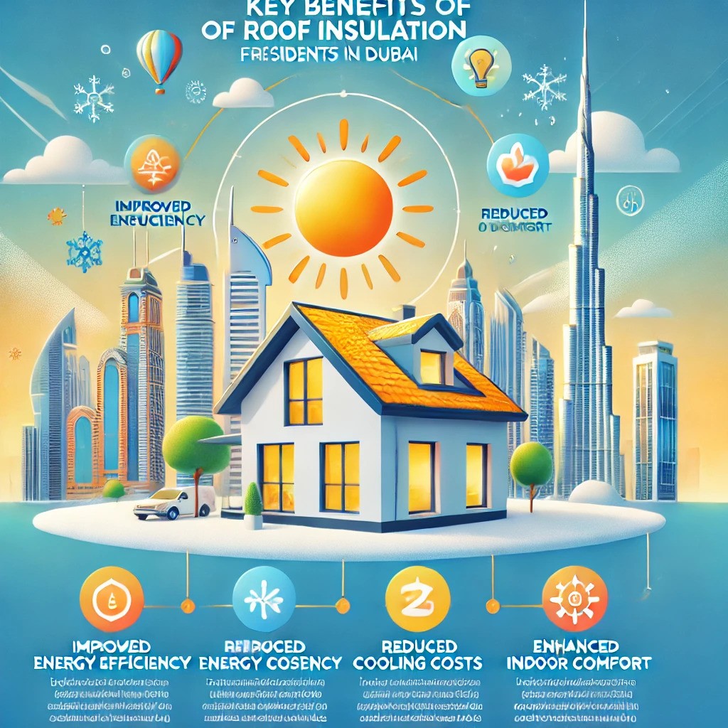 Benefits of Roof Insulation in Dubai